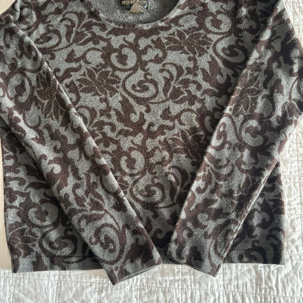 Vintage Green and Black Striped Baby Tee Longsleeve Size Large - ,
